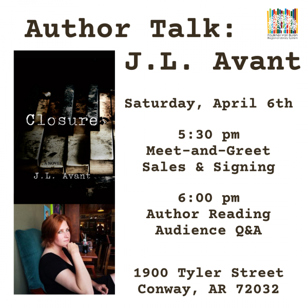 Image for event: Author Talk: J.L. Avant