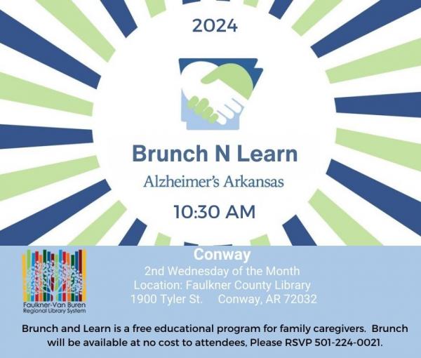 Image for event: Brunch &amp; Learn with Alzheimer's Arkansas