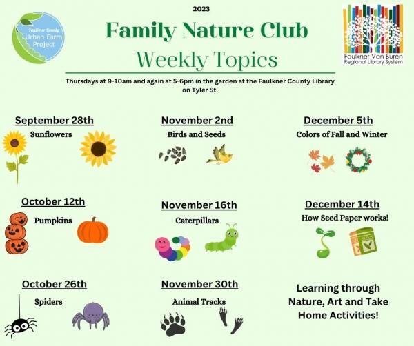 Image for event: Family Nature Club (October)