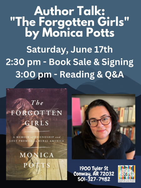 Image for event: Author Talk: Monica Potts