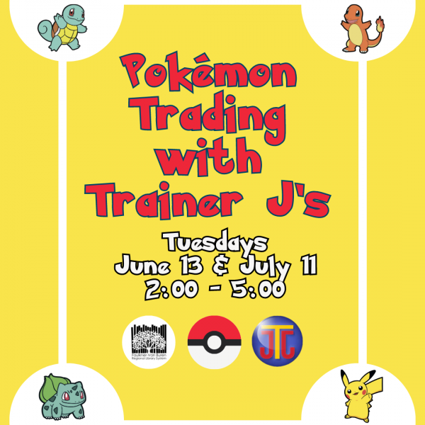 Image for event: Pok&eacute;mon Trading with Trainer J's