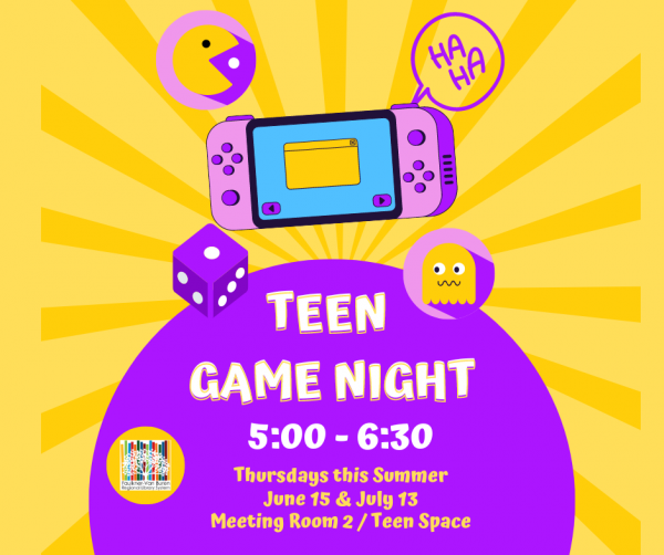 Image for event: Teen Game Night