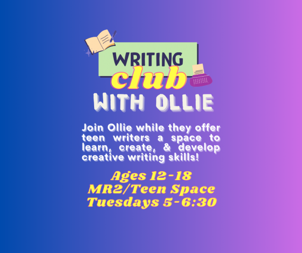 Image for event: Teen Writing Club